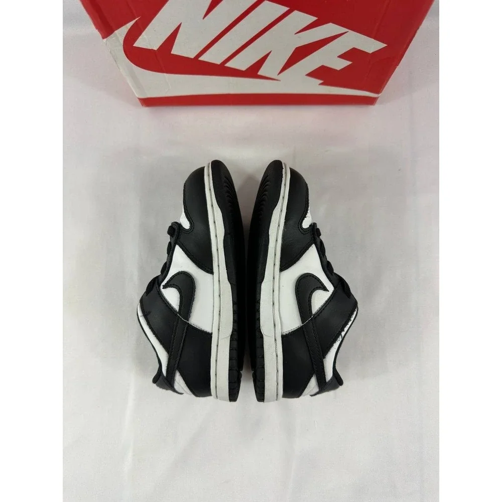 Nike Dunk Low TD Panda 'Black White' CW1589-100 Kids Size 10C